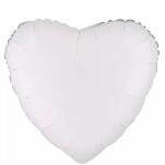 24'' Μπαλόνι Καρδιά Λευκή