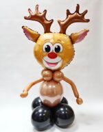 24" Μπαλόνι Ελαφάκι με κέρατα - Image 2