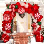 24" Μπαλόνι κόκκινο Candy Cane - Image 2