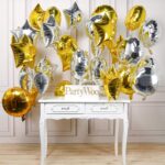 24″ Μπαλόνι Στρογγυλό Ασημί - Image 2