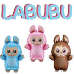 25'' Μπαλόνι Labubu - Καφέ - Image 2