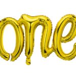 26" Μπαλόνι φράση One χρυσό