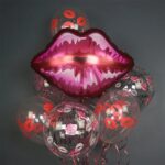 27” Μπαλόνι Χείλη Φιλάκι - Image 2