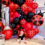 27" Μπαλόνι κόκκινη Πασχαλίτσα - Image 2