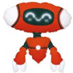 27" Μπαλόνι κόκκινο Ρομπότ UFO