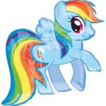 28" Μπαλόνι Μικρό μου Πόνυ Rainbow Dash