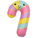 29" Μπαλόνι Candy Cane Πολύχρωμο Παστέλ