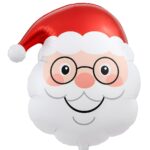 30'' Μπαλόνι Άγιος Βασίλης με γυαλιά