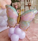 31'' Μπαλόνι Πεταλούδα παστέλ - Image 3