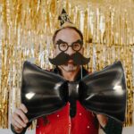 31″ Μπαλόνι Παπιγιόν μαύρο - Image 2