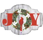 32" Μπαλόνι Ρουστίκ Πινακίδα "Joy"