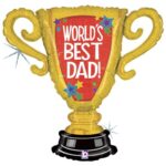 33" Μπαλόνι World's Best Dad Κύπελλο