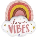 35'' Μπαλόνι Boho Love Vibes Rainbow