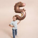 35" Μπαλόνι Άλογο Αριθμός 5 - Image 2