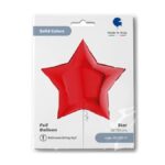 36'' Μπαλόνι Αστέρι Κόκκινο - Image 2