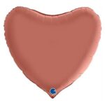 36'' Rosegold Μπαλόνι Καρδιά
