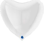 36" Μπαλόνι Λευκή Καρδιά