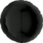 36" Μπαλόνι Στρογγυλό Μαύρο