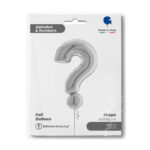 40'' Μπαλόνι Ασημί Ερωτηματικό ? - Image 2