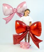 41" Μπαλόνι κόκκινος Φιόγκος - Image 2