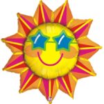 42" Μπαλόνι Ήλιος με γυαλιά 