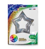 48" Μπαλόνι Ασημί Linky Aστέρι - Image 2