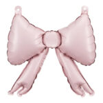 Mini Shape Μπαλόνι Ροζ Φιόγκος (5 τεμ)