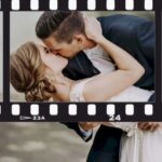 Κάδρο Photo Booth Γάμου Vintage Film