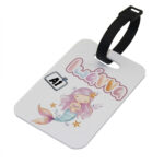 Bag Tag Ροζ Γοργόνα