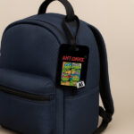 Bag Tag Χελωνονιντζάκια Μαύρο - Image 3