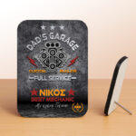 Κορνίζα Αλουμινίου Με Ξύλινο Πλαίσιο - Dad's Garage