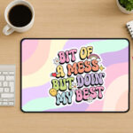Mouse Pad Gaming - Bit Of A Mess