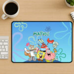 Mouse Pad Gaming - Μπομπ Σφουγγαράκης Με Όνομα