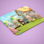 Mouse Pad - LABUBU Garden Party