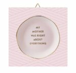 Ξύλινο καδράκι Mama Mrs Right