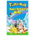 Αφίσα Πόρτας με μήνυμα Pokemon 1,30m