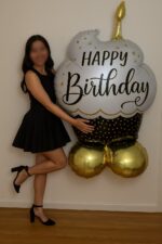 AirLoonz Τεράστιο Μπαλόνι Cupcake - Image 2