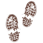 Αυτοκόλλητα - Λασπωμένα Παπούτσια (4 τεμ)