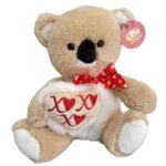 Αρκουδάκι με Φιόγκο και Καρδιά 23cm