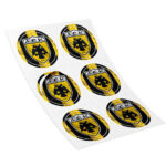 Αυτοκόλλητα ΑΕΚ (6 τεμ)