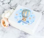 Αυτοκόλλητα Αερόστατο Αρκουδάκι με Όνομα (6 τεμ)