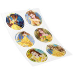 Αυτοκόλλητα Πεντάμορφη (6 τεμ)