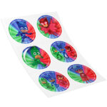 Αυτοκόλλητα Pj Masks (6 τεμ)