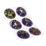 Αυτοκόλλητα Χελωνονιτζάκια (6 τεμ)