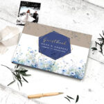 Βιβλίο Ευχών γάμου - Dusty Blue - Image 3