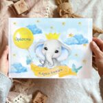 Βιβλίο Ευχών βάπτισης - Ελεφαντάκι - Image 2