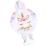 Blowouts Μονόκερος Φλοράλ (8 τεμ)