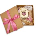 Ξύλινο Μπρελόκ Μαμά Σ 'αγαπώ σπιτάκι - Image 2