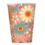 Χάρτινα Ποτήρια - 70's Hippie (6 τεμ)