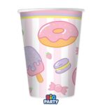 Χάρτινα Ποτήρια- Παγωτά και Ζαχαρωτά (6 τεμ)